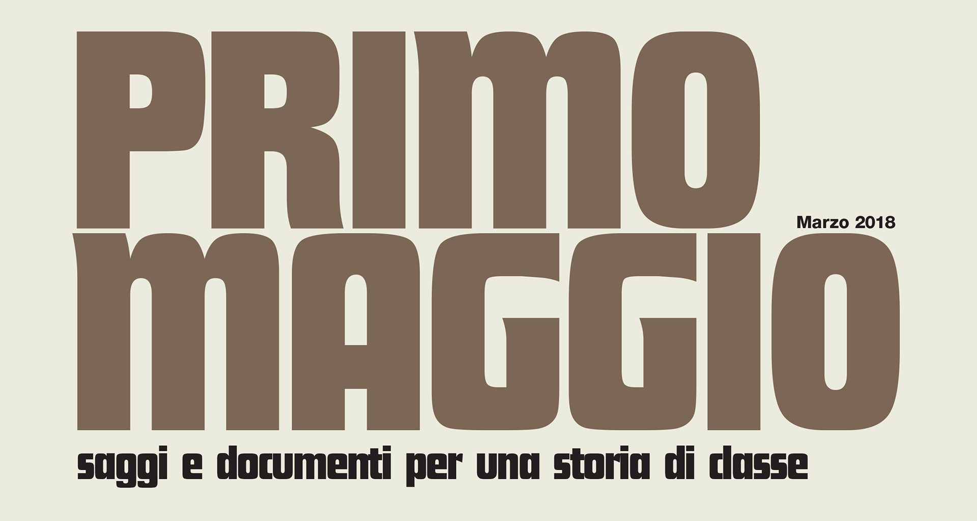 Primo Maggio Numero Speciale